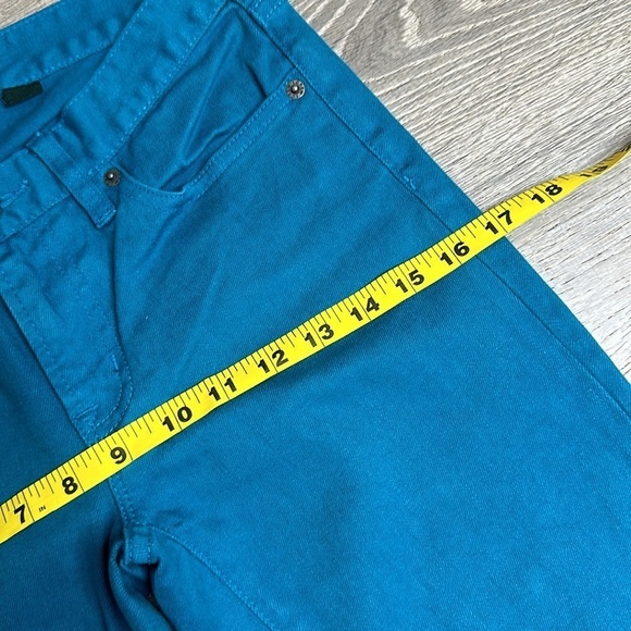 J.Crew Women’s Toothpick Low-Rise Skinny Jeans in Teal Sz 26 - Picture 8 of 11